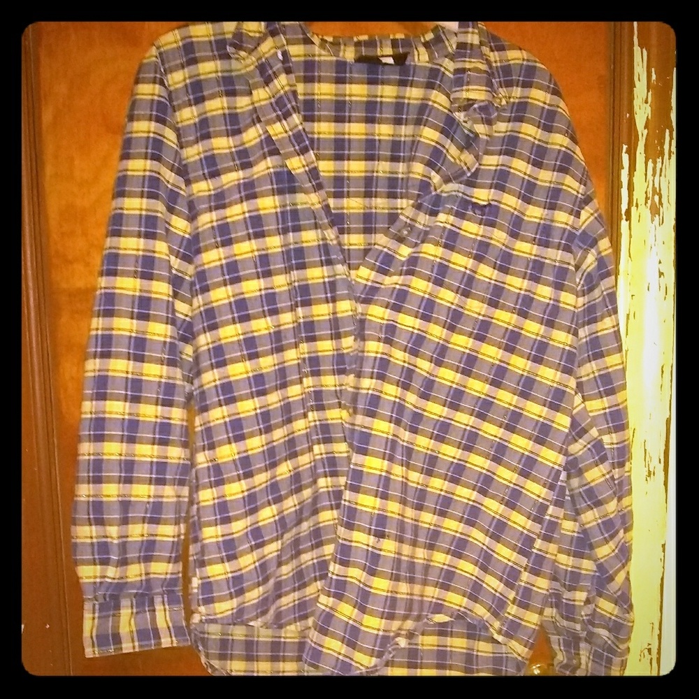 Plaid button up